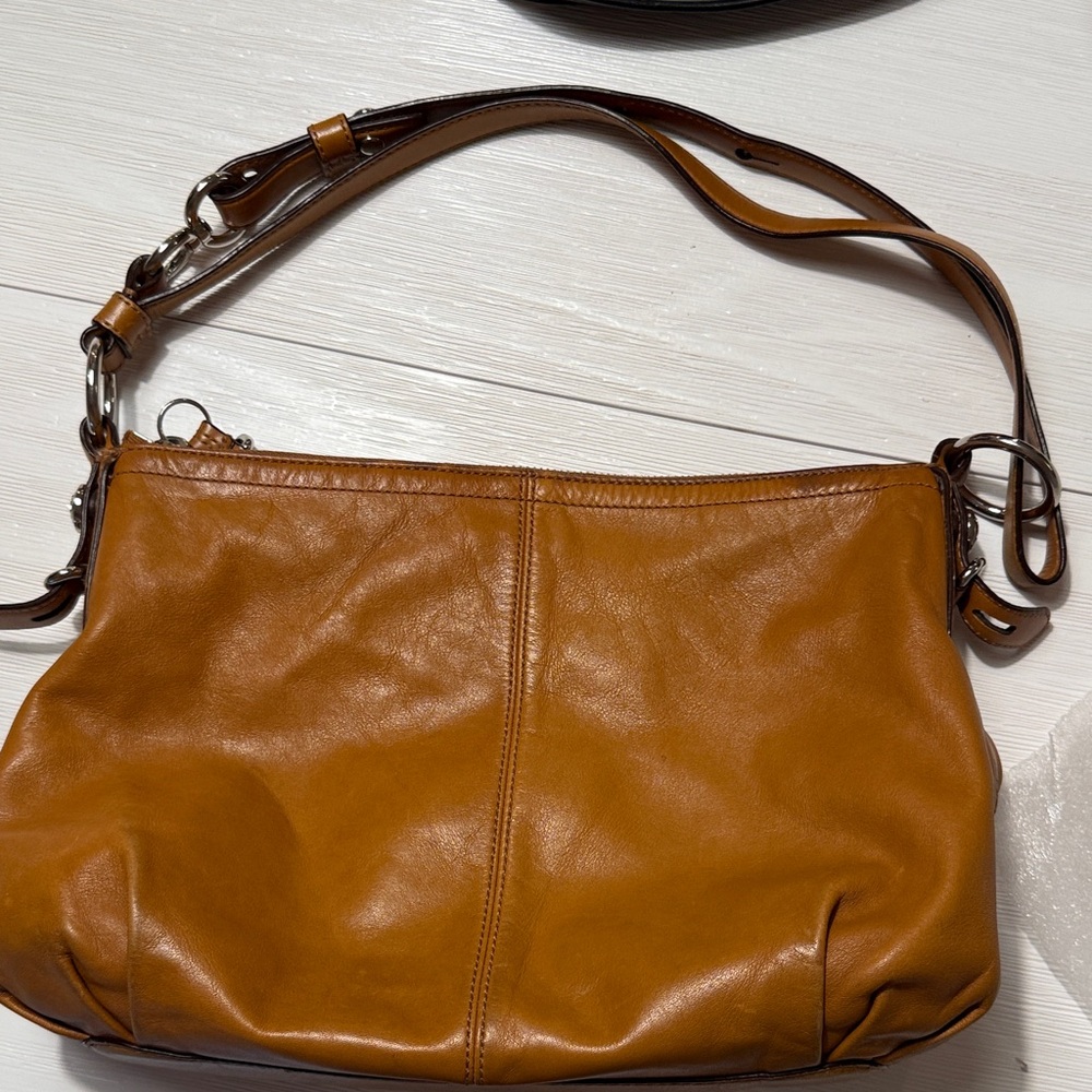 Coach Mia Leather Convertible Bag